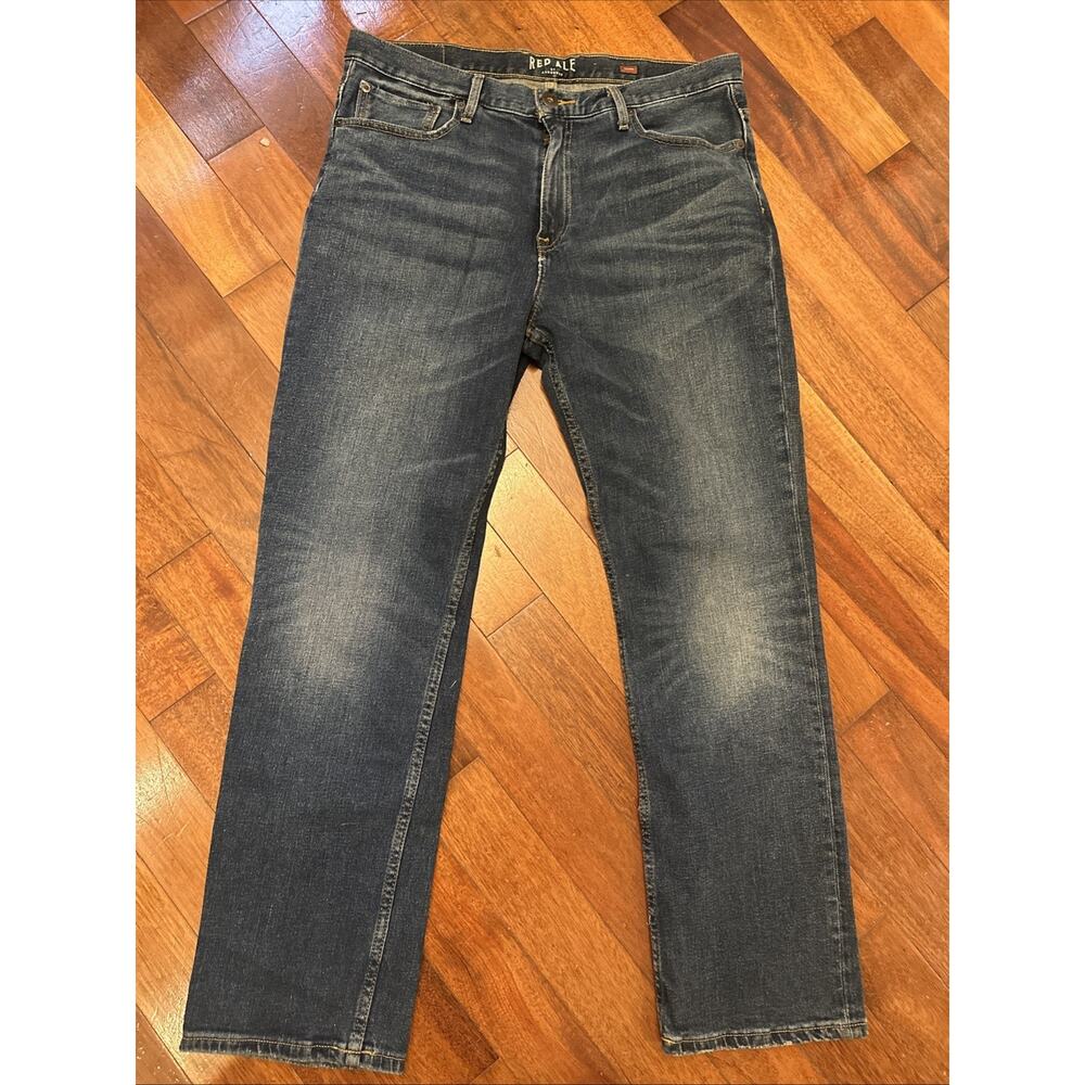 Red Ale By Alesbury Relaxed Blue Jeans Size 35 X 30